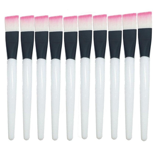 10 PCS Cosmetic Makeup Mask Brush Suitable for adjusting the facial mask,facial mask and so on pinceau fond de teint Anne