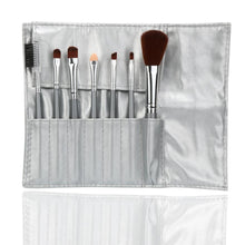 100% Brand New and high quality 1 Set/7 PCS Wood Makeup Brush Makeup Cosmetic Tools Beauty Brushes + 1x Bags 2017 Anne