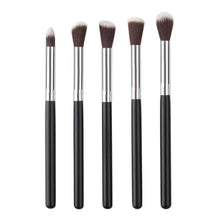 100% Brand new and high quality 10PCS Cosmetic Makeup Brush Brushes Set Foundation Powder Eyeshadow+1 PC Sponges Anne