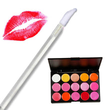 100 Pcs Disposable Lipstick Lip Brush + 15 Colour Contour Kit Makeup Lipstick Concealer Camouflage Neutral Palette