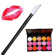 100 Pcs Disposable Lipstick Lip Brush + 15 Colour Contour Kit Makeup Lipstick Concealer Camouflage Neutral Palette