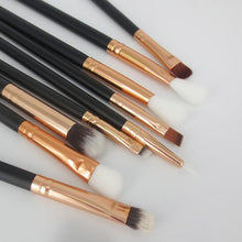 100% brand new and high quality 12PCS Makeup Brushes Cosmetic Set Eyeshadow Brush Blusher Cosmetic Tools blush Anne