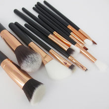 100% brand new and high quality 12PCS Makeup Brushes Cosmetic Set Eyeshadow Brush Blusher Cosmetic Tools blush Anne