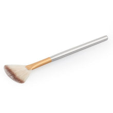 100% new and high quality! 1Pc Fan Brush Portable Slim Professional Makeup Brush Artificial Fiber Material Anne