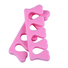 100 pcs Soft Finger Toe Separator Tool Nail Art Pedicure Manicure Nail art Tool Soft plastic material Material Anne