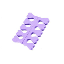 100 pcs Soft Finger Toe Separator Tool Nail Art Pedicure Manicure Nail art Tool Soft plastic material Material Anne