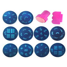 10Pcs 100% Brand New Nail Art Stamping Plate Image Plate Stamp Template
