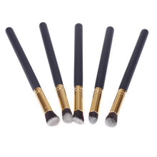 10Pcs Professional Cosmetic Makeup Tool Powder Eyeshadow Blush Brushes Set 2 color