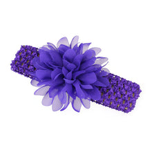 10pcs Chiffon Flower Headband Chiifon Tiara Girl Hair Accessories Summer Hair Decorations Bandeau Cheveux Femme#121