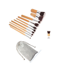 11pcs Makeup Brush Set Cosmetics Tools Powder Blush Make Up Brushes+15 Concealer Camouflage Facial Cream Neutral Palette