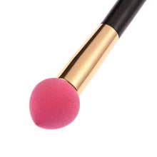 12.5 X13.5cm As shown here Women Cosmetic Liquid Cream Foundation Concealer Sponge Lollipop Brush foundation brush 2017