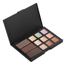 12 Colors Natural Makeup Eyebrow Powder Concealer Palette Brow Powder Cosmetic