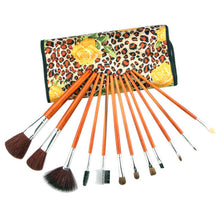 12 PCs Fashion Professional Makeup Brush Kits Brush Cosmetic Facial Beauty Make Up Set Tools
