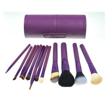 12 Pcs Women Professional Makeup Brush Set+Cup holder Cosmetic Brushes For Makeup Makeup Brush Tools Kits