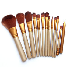 12pcs Full Set Women Makeup Brush Kit Superior Professional Soft Cosmetic Brushes Face Eyes Blush Brush Set for Women