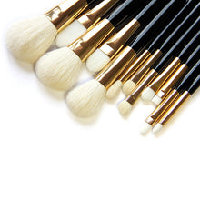 12pcs Professional Makeup Brush Sets Cosmetics Brushes Eyebrow Eye Brow Powder Lipsticks Shadows Make Up Tool Kit