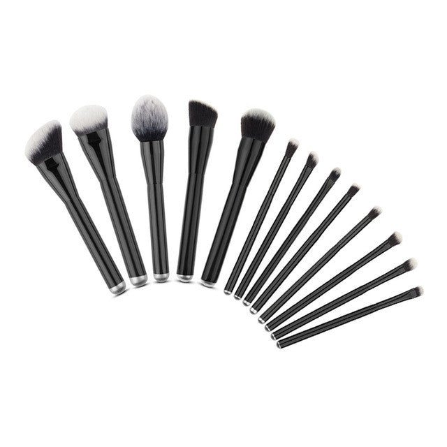 13PCS New Makeup Face Eye Shadow Brushes Set Pro Cosmetic Tool Kit Collection Accessory