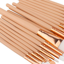 15.5*10*1.5 cm 20PCS Make Up Foundation Eyebrow Eyeliner Blush Cosmetic Concealer Brushes Used with Powder maquillage Anne