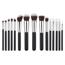 15pcs Makeup Brushes Powder Foundation Eyeshadow Concealer Eyeliner Lip Brush Tool Premium Kit Set