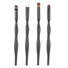 15pcs Synthetic Hair Curves Hanlde Makeup Brushes Set Kits Eyebrow Eyeliner Powder Foundation Brush Tool