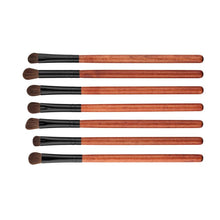 16.5*4*0.7 cm Horse hair 7Pcs Cosmetic Eyebrow Eyeshadow Brush Makeup Brush Sets Kits Tools trousse Anne