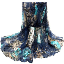 180cmX90cm 2016 Women Scarves Print 6 Color Voile New Scarves Long Stoles Wraps Shawl Scarf Women Bufandas Mujeres Foulard Femme