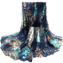 180cmX90cm 2016 Women Scarves Print 6 Color Voile New Scarves Long Stoles Wraps Shawl Scarf Women Bufandas Mujeres Foulard Femme