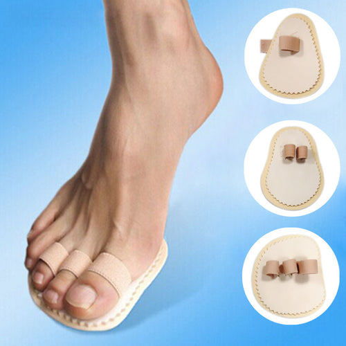 1/2/3-Toe Overlapping Crooked Foot Protector Feet Care Hallux Valgus Toe Correction Pad