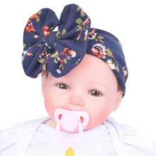 1 PCS 2016 Fashion Baby Girls Bow Knot Elasticity Girls Headband Cotton Children Baby Hair Accessories 3 Colors YL