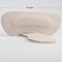 1 Pair Foot Care Cushion Insole Liner High Heel Shoes Back Leather Pad