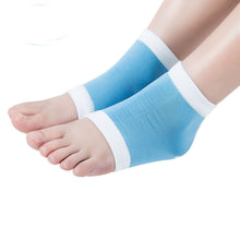 1 Pair Heel Socks for Dry Hard Cracked Skin Moisturising Open Toe Recovery Socks#3546