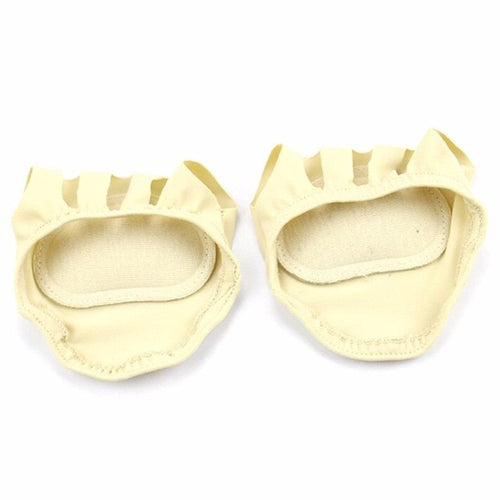 1 Pair Nursing Pad Open Toe Socks Women Men Foot Care Soft Pad Sweat Absorber Invisible