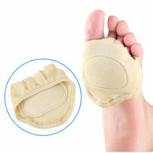 1 Pair Nursing Pad Open Toe Socks Women Men Foot Care Soft Pad Sweat Absorber Invisible