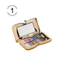 10 Colors Shimmer Eyeshadow Eye Shadow Palette Makeup Cosmetic Set Easy to use, Long Lasting, Pro & Home Use Anne