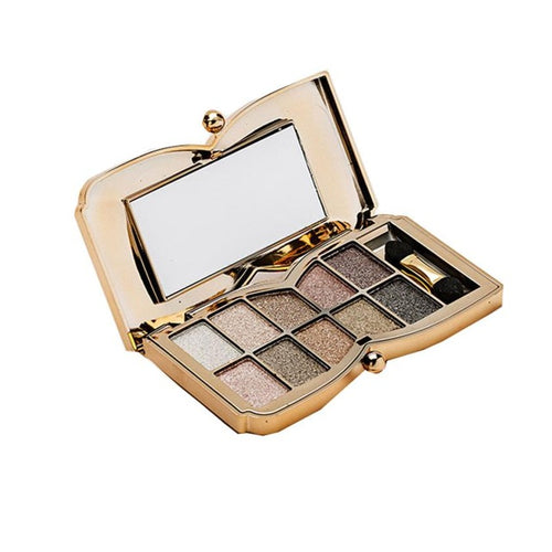 10 Colors Shimmer Eyeshadow Eye Shadow Palette Makeup Cosmetic Set easy to match your look Anne