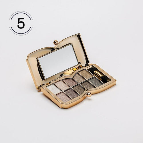 10 Colors Shimmer Eyeshadow Eye Shadow Palette Makeup Cosmetic Set made of high quality ingredients Anne