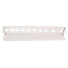 10 PCS Brush Storange Place Organizer Clear Acrylic 10 Lattices Cosmetic Shelf for Makeup brushes