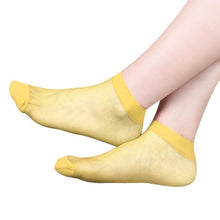 10 Pairs Socks 2016 Fashion Women's Socks Crystal Thin Transparent Thin Silk Socks Women In Summer Sokken Vrouwen 10 Colors