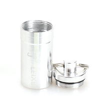 10 Pcs Pill Medicine Box Case Bottle Holder Aluminum Container Keychain