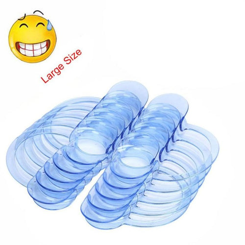 100%Brand New and High Quality 15pcs C-Shape BlueTeeth Whitening Intraoral Cheek Lip Retractor Mouth Opener 2017 Anne