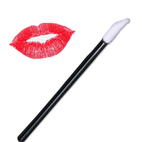 100 Pcs Disposable Lipstick Lip Brush Gloss Wands Applicator Makeup Cosmetic Tool Beauty