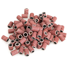 100PCS Sanding Band Drill File Machine Bits Ring for Nail Art