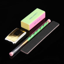 10Acrylic Nail Art Tips Powder Liquid Brush Glitter Clipper Primer File Set Kit Then apply them onto your nail / nail forms Anne