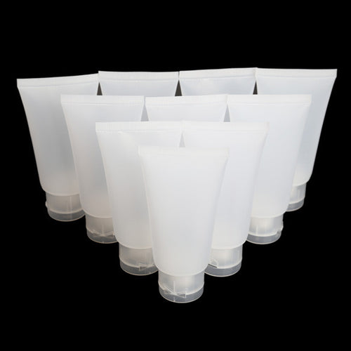 10PCS Dull Polish Empty Cosmetic Soft Tube 15g Make Up Container Mini