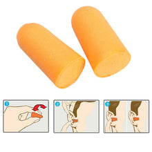 10Pairs Soft Foam Ear Plugs Tapered Travel Sleep Noise Prevention Earplugs