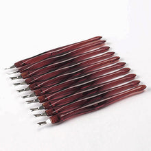 10Pcs Cuticle Trimmer Pusher Remover Manicure Pedicure Care Nail Beauty