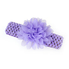 10pcs Chiffon Flower Headband Chiifon Tiara Girl Hair Accessories Summer Hair Decorations Bandeau Cheveux Femme#121
