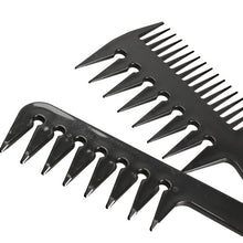 10pcs Comb Make Up Comb Professional Hair Combs Anti-static Hairbrush black
