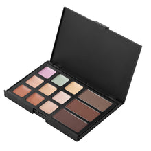 12 Colors Natural Makeup Eyebrow Powder Concealer Palette Brow Powder Cosmetic