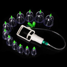 12pcs Chinese Medical Generic Suction Cups Vacuum Cups Healthy Body Kit Portable Massage Therapy 88